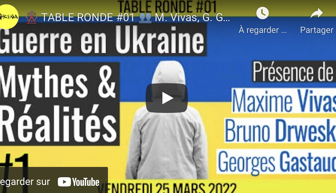 Table ronde sur la guerre en Ukraine