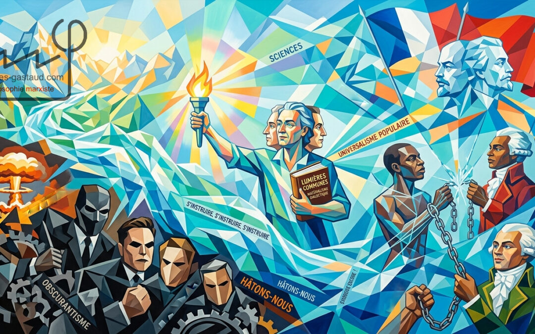 STIGMATISER LES “LUMIERES” OU LES ELARGIR… ET LES PARTAGER?